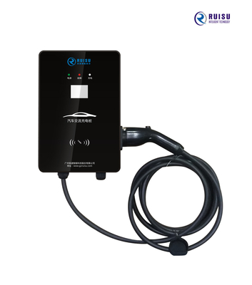 7kw Level 2 AC EV Charger 32A Wall Mount Outdoor IP54 Waterproof