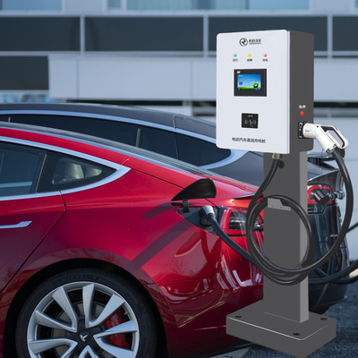 DC Fast 30kw EV Charger With 7 Inch Touch Screen Ccs Type 2 Single Connector