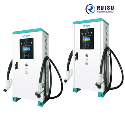 60kw Commercial Electric Car Charging Points All In One DC With 5m Cable