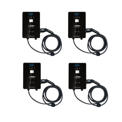 Wall Mounted AC EV Charger 32A Type 2 Portable Evse With LCD Display