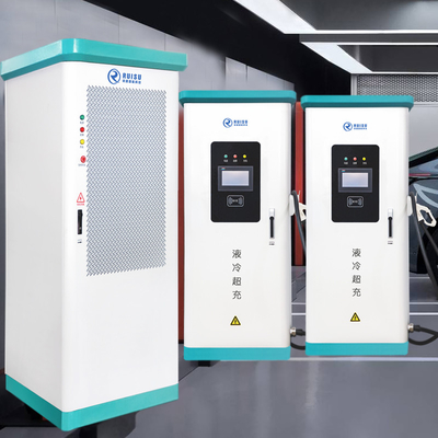 600KW EV Electric Car Charging Points Liquid Cooled Split Pantograph Type