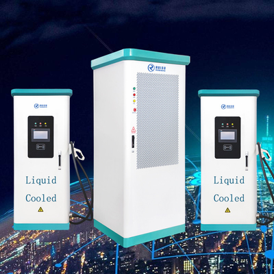 Floor Mounted EV Charger Stations 720KW 1 Plugs Intelligent Liquid Cooling