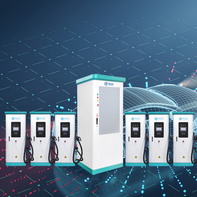 Commercial EV Split Charger Level 3 OCPP 1.6J 360KW 1 Plugs 6 CE Certified