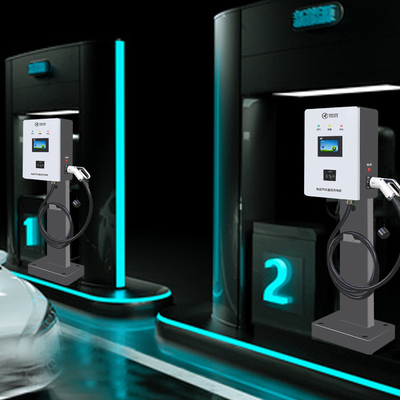 30KW EV Charger DC Fast Speed EV Charging Equipment With Capacitive Touch Screen CCS1 CCS2