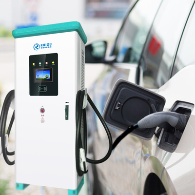 intelligent Waterproof 180kw EV Charger 2 Plugs With Ocpp 1.6