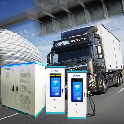 Heavy Duty Truck EV Split Charger With Chademo CCS GB/T Plug Ip54 Waterproof