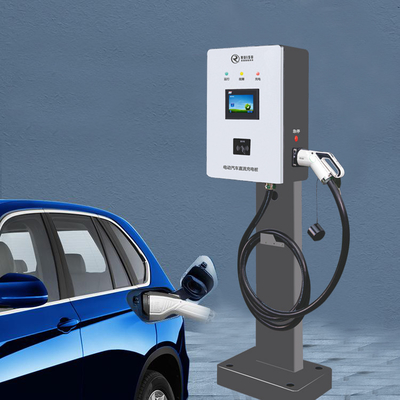 30KW 100A EV Charger Stations With 5 Meters Cable  Gun